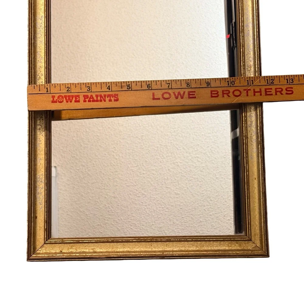 Vtg 1990s Raphael Cherubs Mirror Gold Framed Sistine Madonna Angel Wall Accent